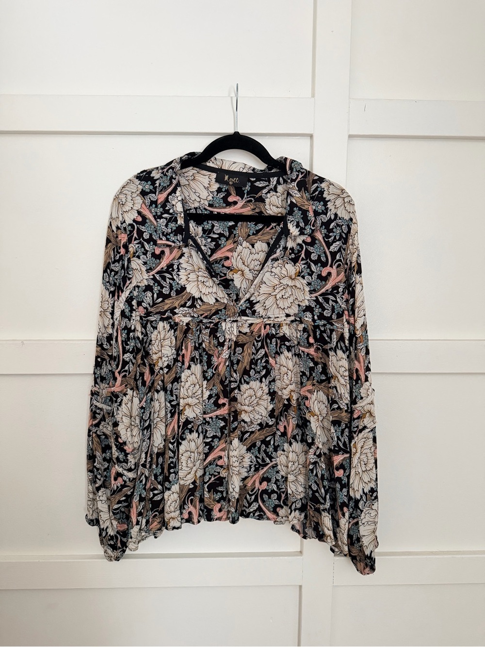 Floral V-Neck Tunic